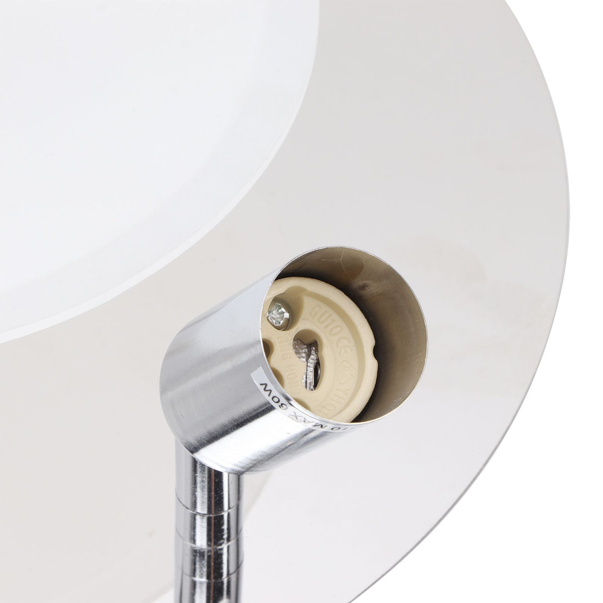 GU10 Household Ceiling Lamp 3 Heads Round Ceiling Lamp Modern Ceiling Light for Bedroom Living Room 85‑265V
