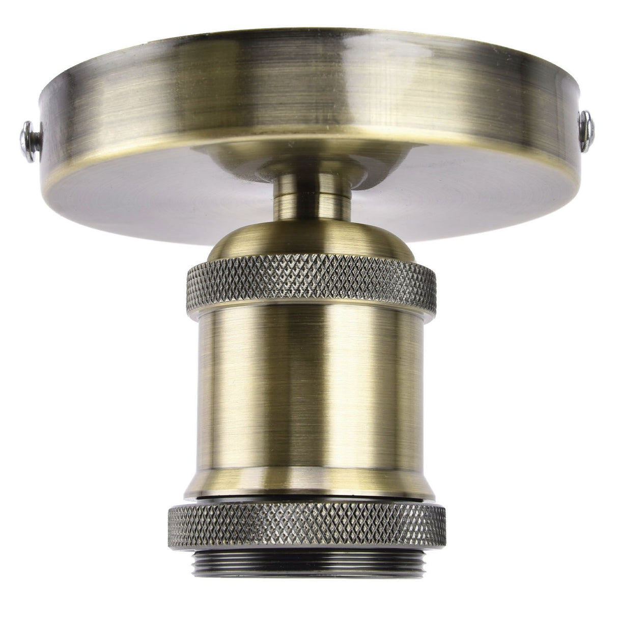 Vintage E26 E27 Lamp Socket Ceiling Lamp Holder with Accessories for Kitchen Bedroom Living Room 100‑240VAntique Green