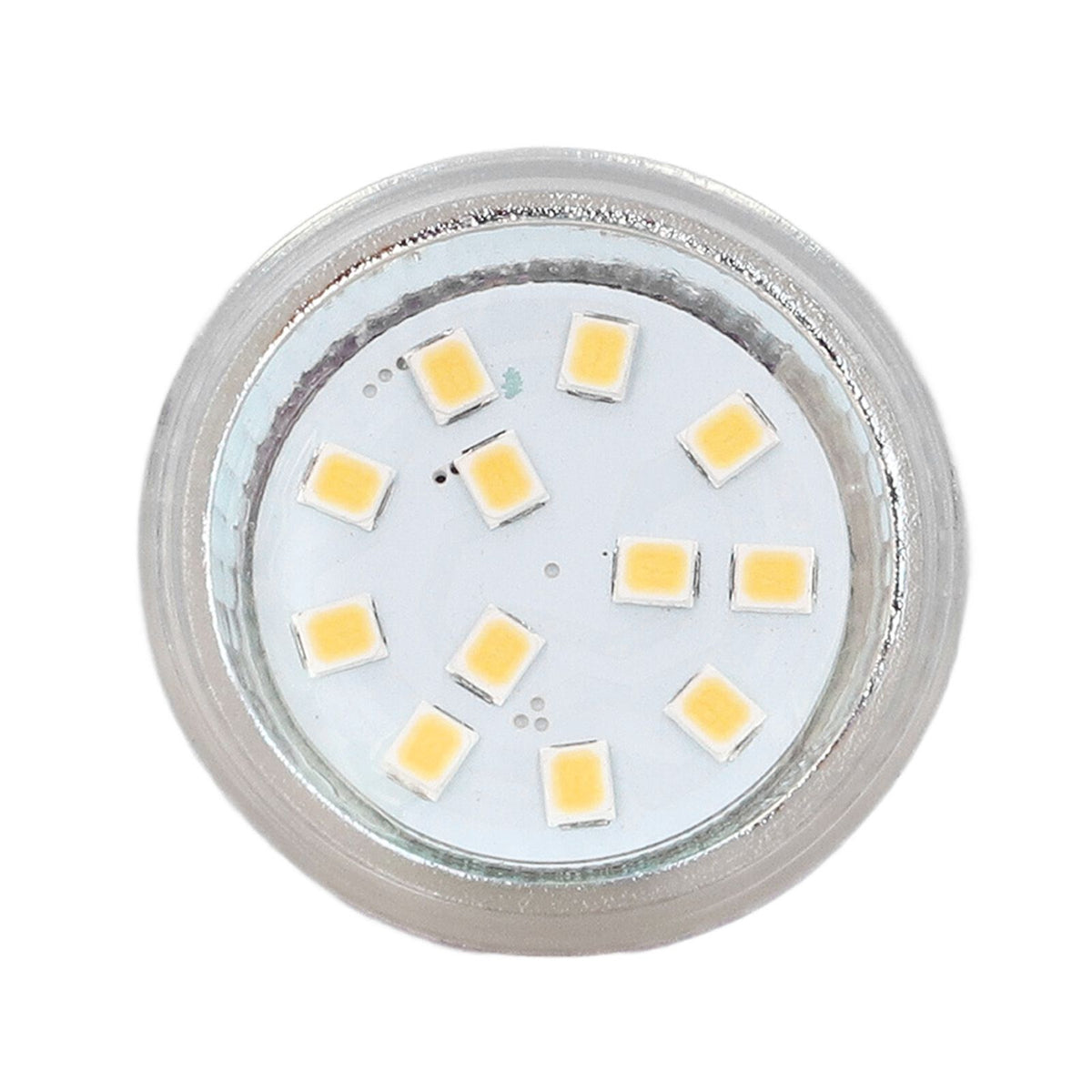 4PCS MR11 12LED Light Bulb 2W 300LM Spot Light Bulb Double Pin Base Landscape Light BulbWarm White 3000K