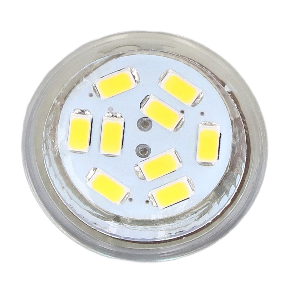 4Pcs MR11 LED Bulb 3W 300lm Bulb with 9 Beads Double Pin Base for Spotlight Landscape LampWarm White Light