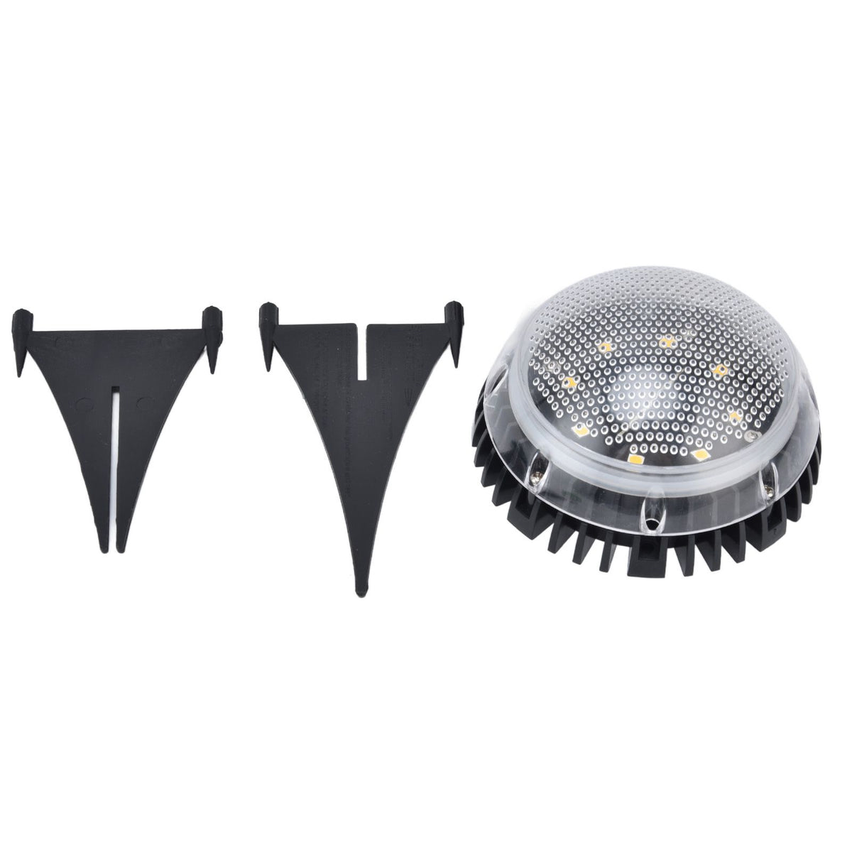 4 Pack Solar Garden Lights 8 LED Outdoor Ground Lights for Sidewalk Yard Lawn Patio Pathway Walkway BackyardWhite Light