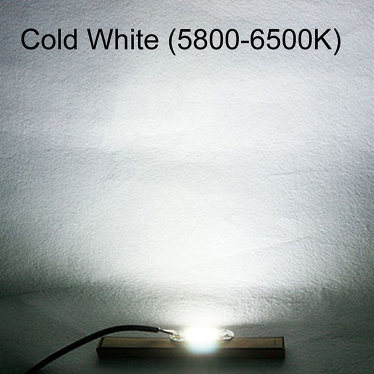 COB Lamp Bead High Power LED Chip High Brightness Drive Free for DIY Lamp Floodlight Indoor Lighting 220V50W Cold White 5800K-6500K