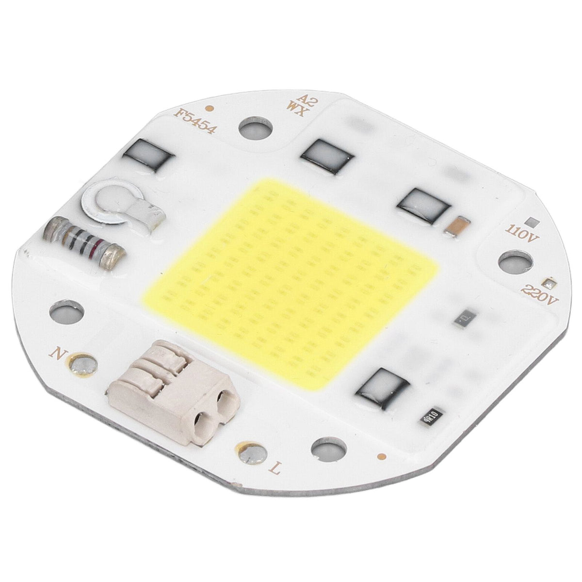 COB Lamp Bead High Power LED Chip High Brightness Drive Free for DIY Lamp Floodlight Indoor Lighting 220V70W Cold White 5800K-6500K