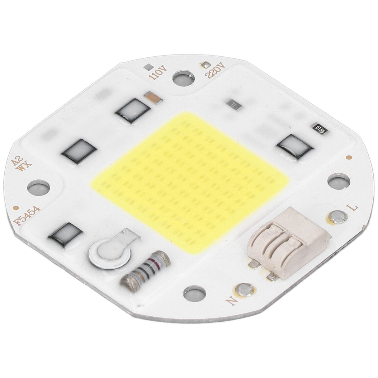 COB Lamp Bead High Power LED Chip High Brightness Drive Free for DIY Lamp Floodlight Indoor Lighting 220V70W Cold White 5800K-6500K