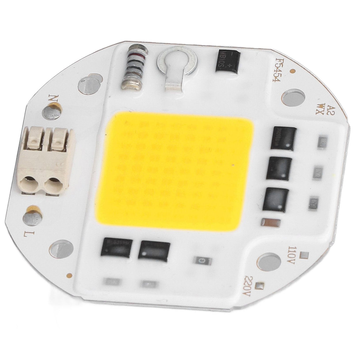 COB Lamp Bead High Power LED Chip High Brightness Drive Free for DIY Lamp Floodlight Indoor Lighting 220V100W Warm White 2800K‑3500K