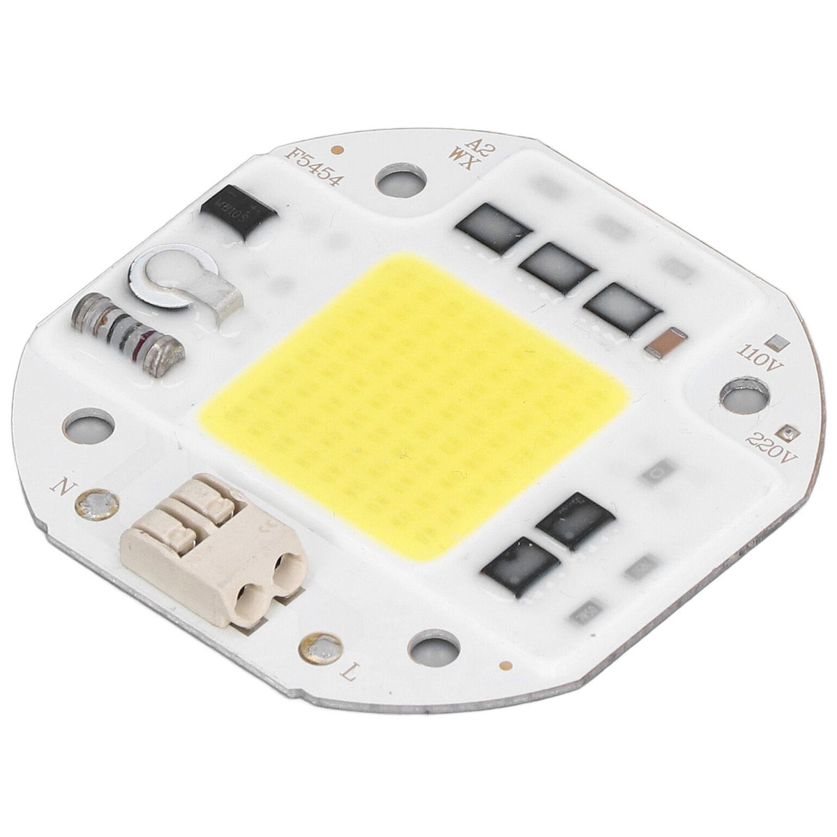 COB Lamp Bead High Power LED Chip High Brightness Drive Free for DIY Lamp Floodlight Indoor Lighting 220V100W Cold White 5800K-6500K