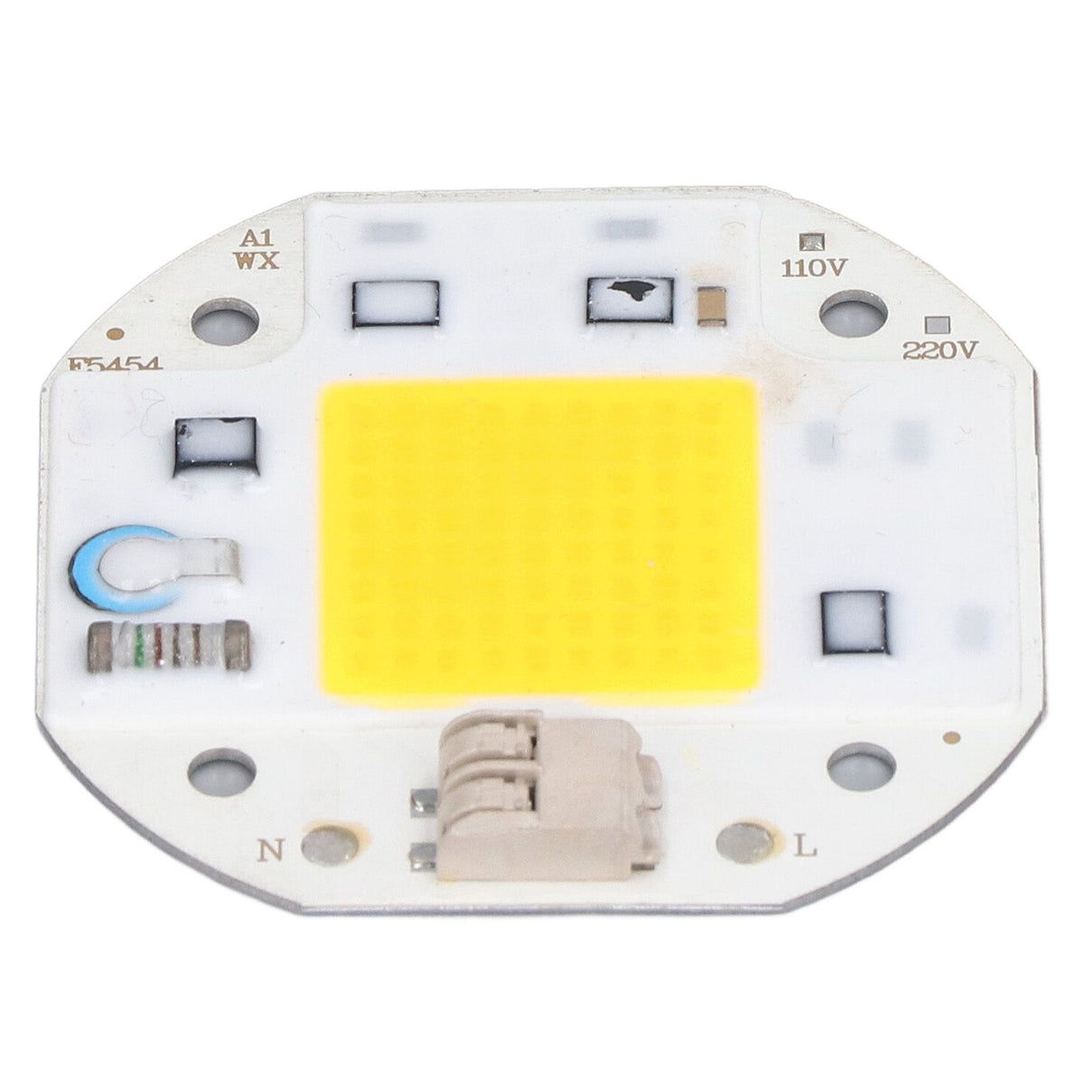 COB Lamp Bead High Power LED Chip High Brightness COB Light Emitter Drive Free for DIY Lighting 110V70W Warm White 2800K‑3500K