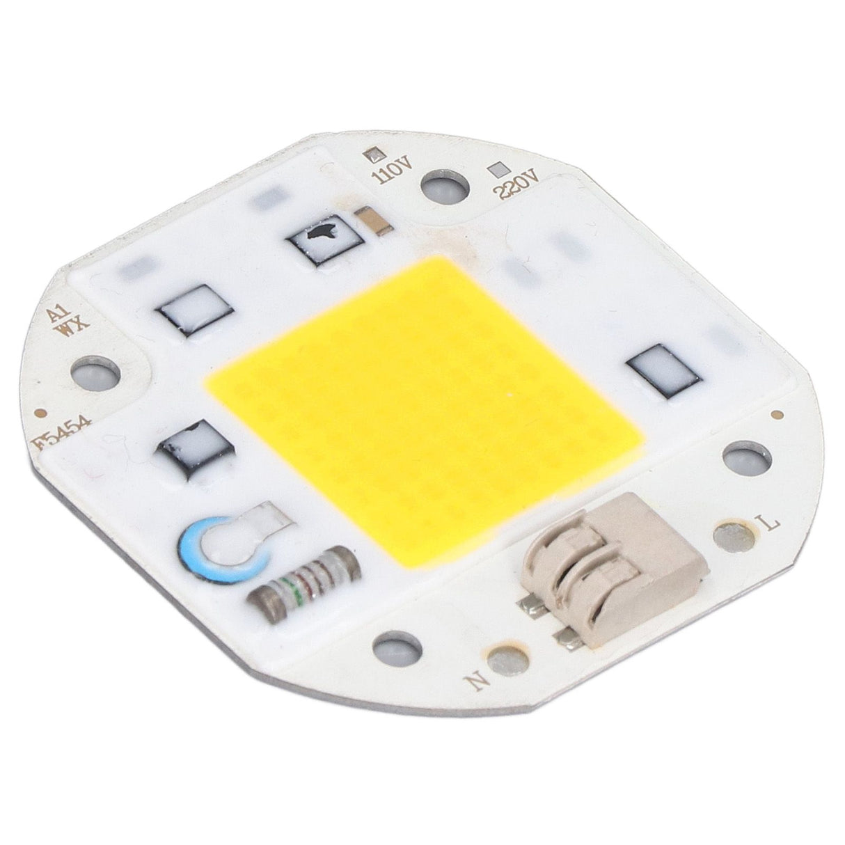 COB Lamp Bead High Power LED Chip High Brightness COB Light Emitter Drive Free for DIY Lighting 110V70W Warm White 2800K‑3500K