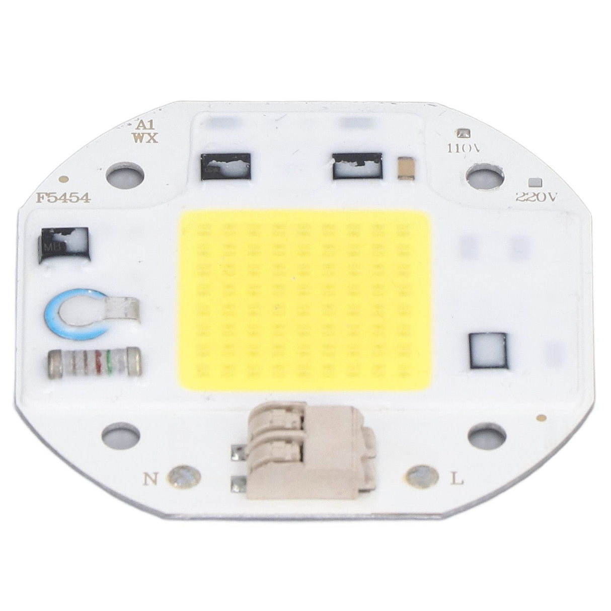 COB Lamp Bead High Power LED Chip High Brightness COB Light Emitter Drive Free for DIY Lighting 110V70W Cold White 5800K-6500K