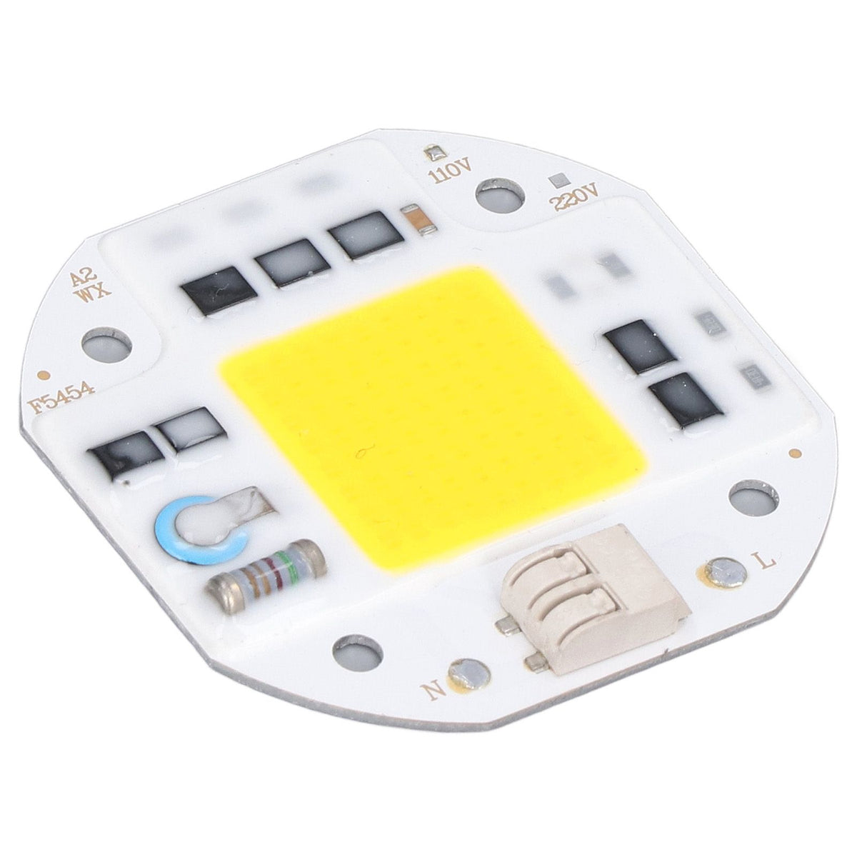 COB Lamp Bead High Power LED Chip High Brightness COB Light Emitter Drive Free for DIY Lighting 110V100W Warm White 2800K‑3500K