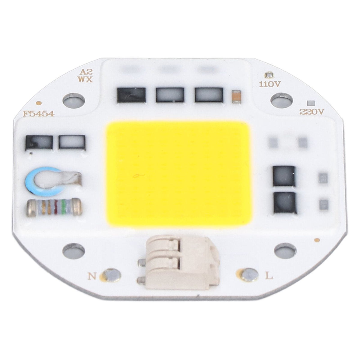 COB Lamp Bead High Power LED Chip High Brightness COB Light Emitter Drive Free for DIY Lighting 110V100W Warm White 2800K‑3500K