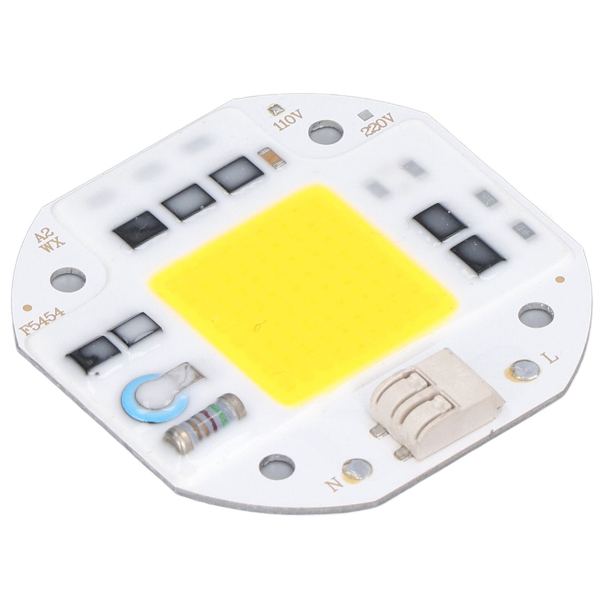 COB Lamp Bead High Power LED Chip High Brightness COB Light Emitter Drive Free for DIY Lighting 110V100W Warm White 2800K‑3500K