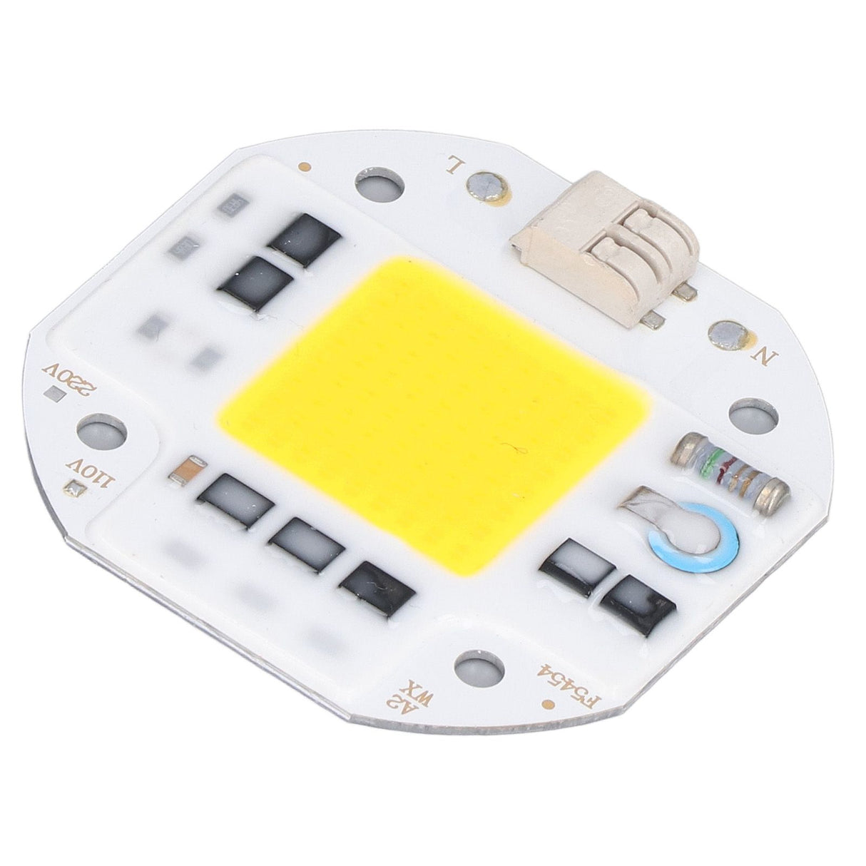 COB Lamp Bead High Power LED Chip High Brightness COB Light Emitter Drive Free for DIY Lighting 110V100W Warm White 2800K‑3500K