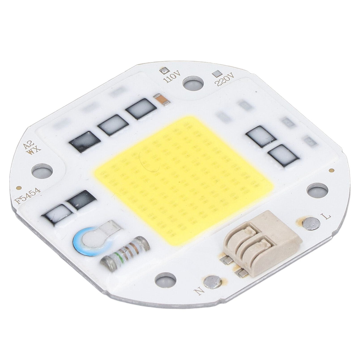COB Lamp Bead High Power LED Chip High Brightness COB Light Emitter Drive Free for DIY Lighting 110V100W Cold White 5800K-6500K