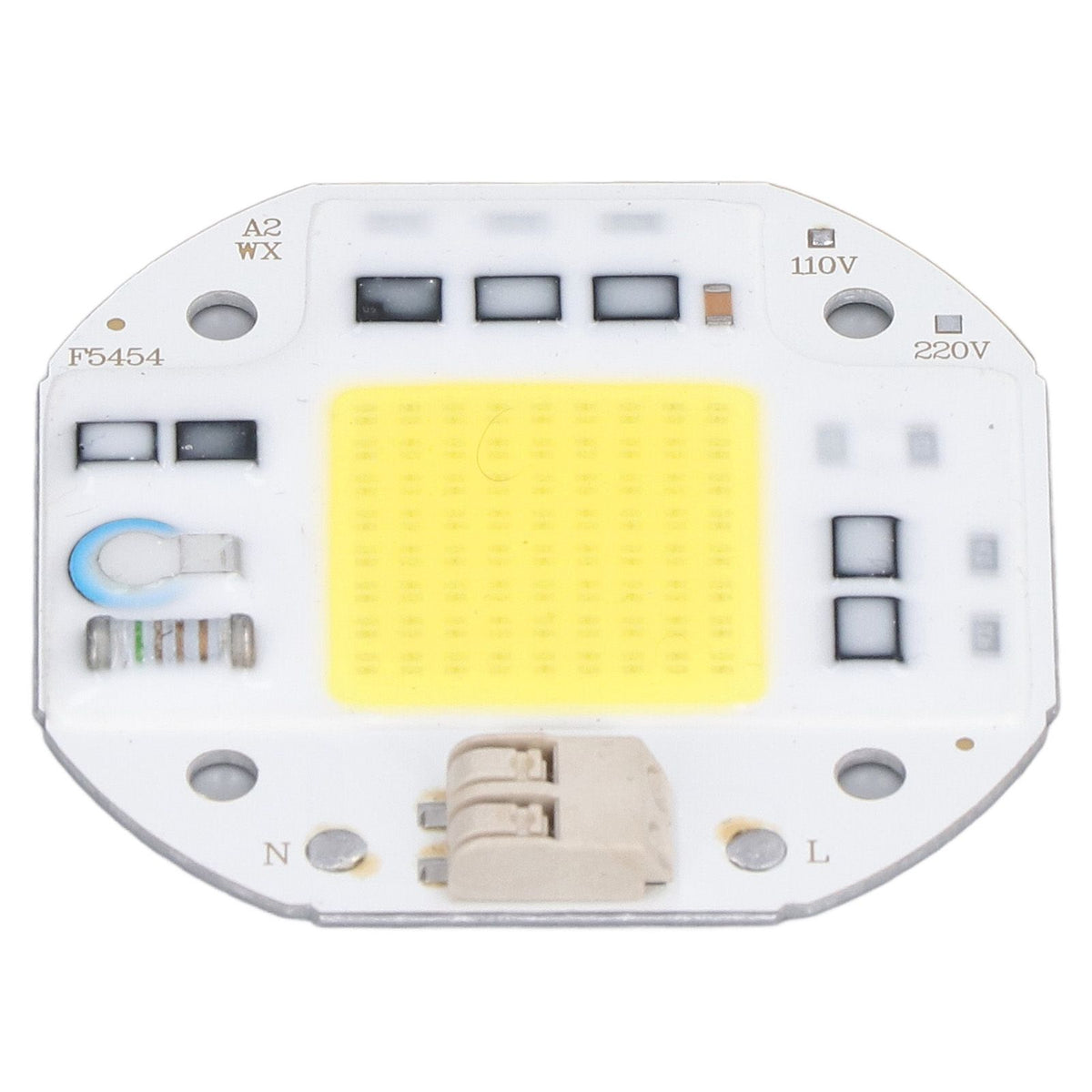 COB Lamp Bead High Power LED Chip High Brightness COB Light Emitter Drive Free for DIY Lighting 110V100W Cold White 5800K-6500K
