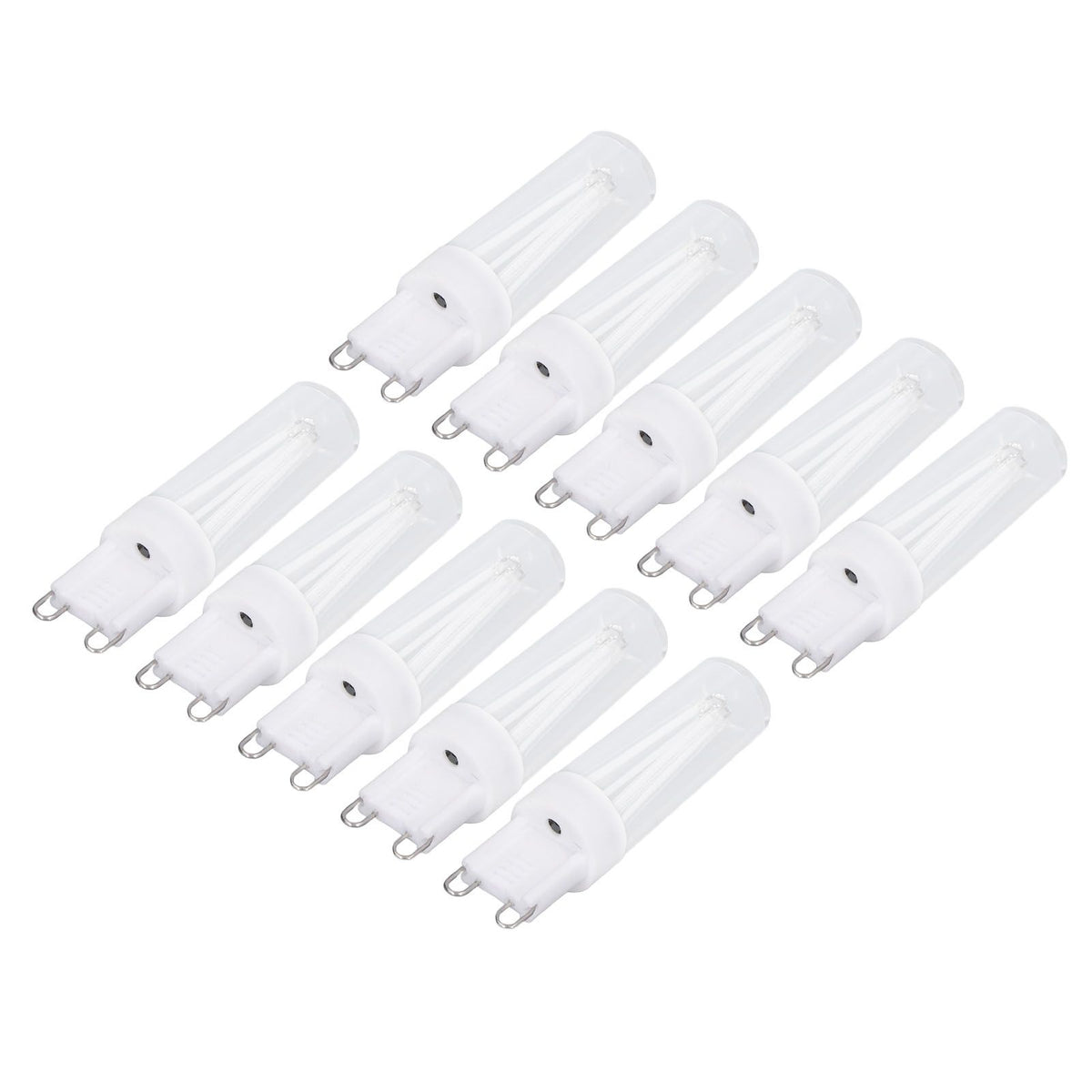10pcs G9 Small Bulbs Blue Light Energy Saving Replacement LED Bulbs for Chandelier Table Lamp 500lm 3W 220V