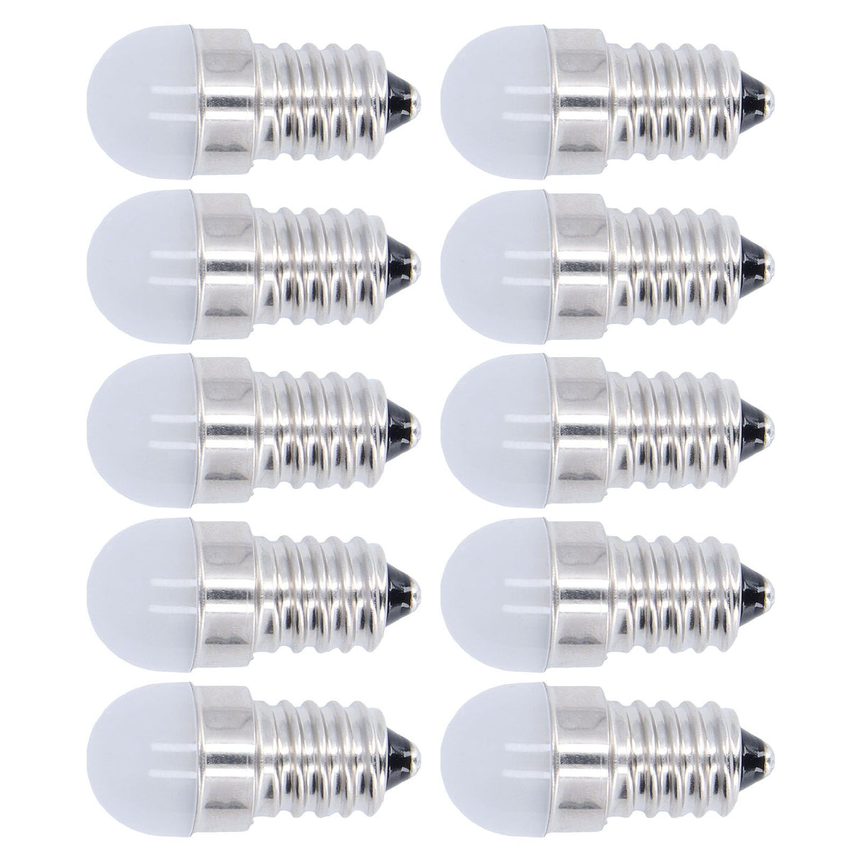 10pcs E14 Bulbs Energy Saving Warm White Light LED Small Bulbs for Ceiling Lamp Wall Lamp 500lm 1.5W 24V