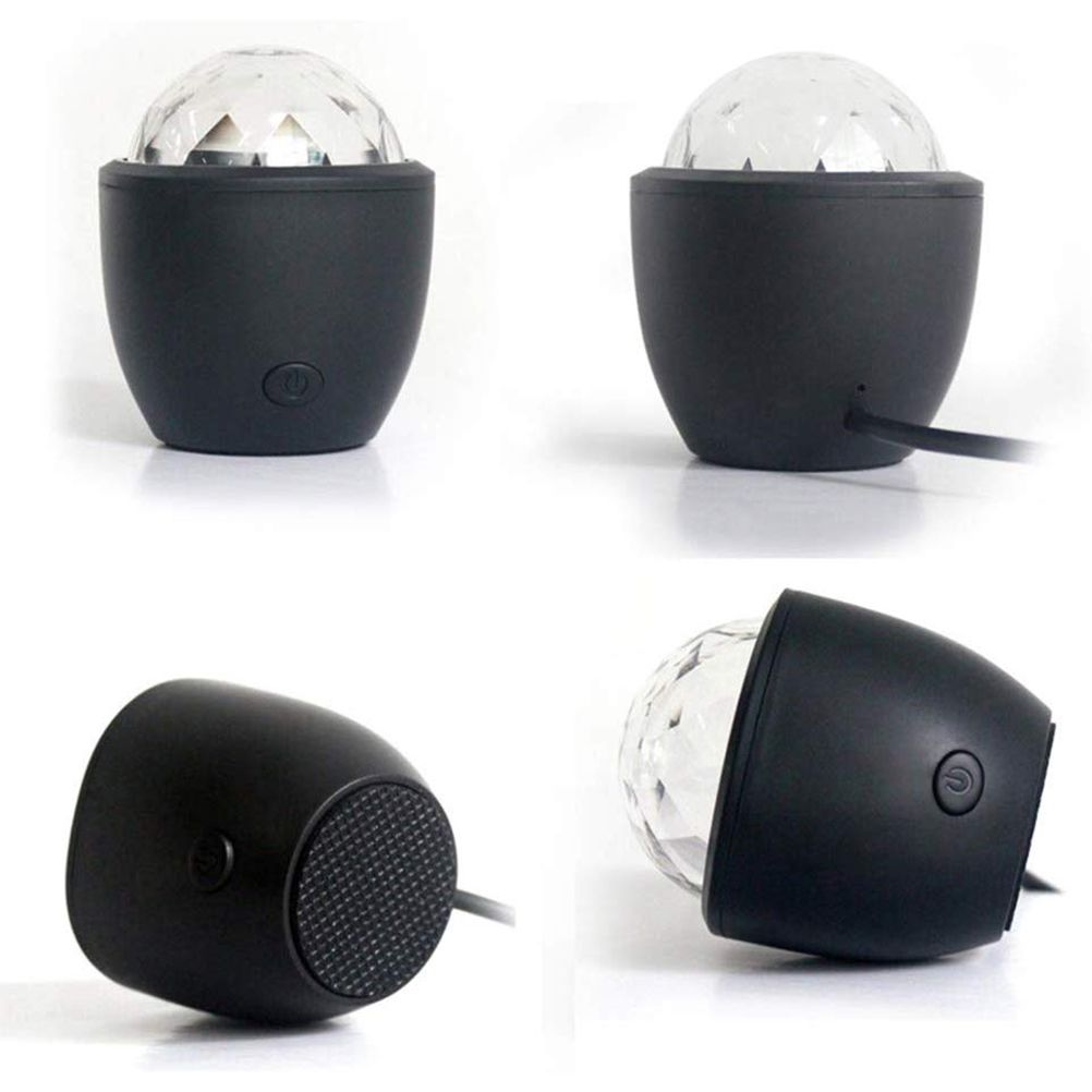 Lights LED Ball Stage Effect Rotating Party Light Sound Activated RC Bulb for DJ KTV Dancing