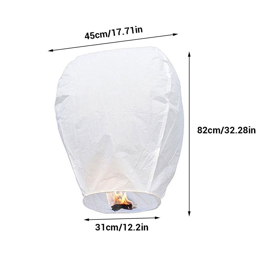 Chinese Lanterns Lanterns Biodegradable Fire Resistant Paper Lantern Chinese Wish Lanterns
