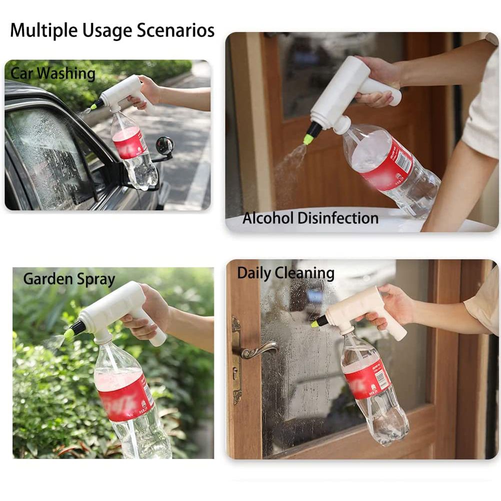 Watering Can for Indoor Outdoor Plants Watering Can Mini Electric Water Spray Head