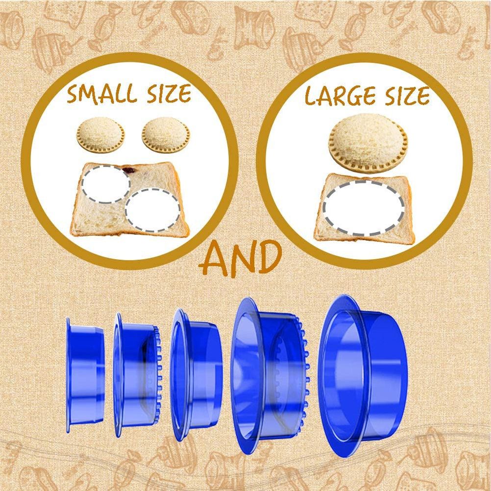 Square Sandwich Cutter Sealer Bread Decruster Pancake Maker DIY Cutters Bento Box Sandwich Decruster Press Mold for Kids