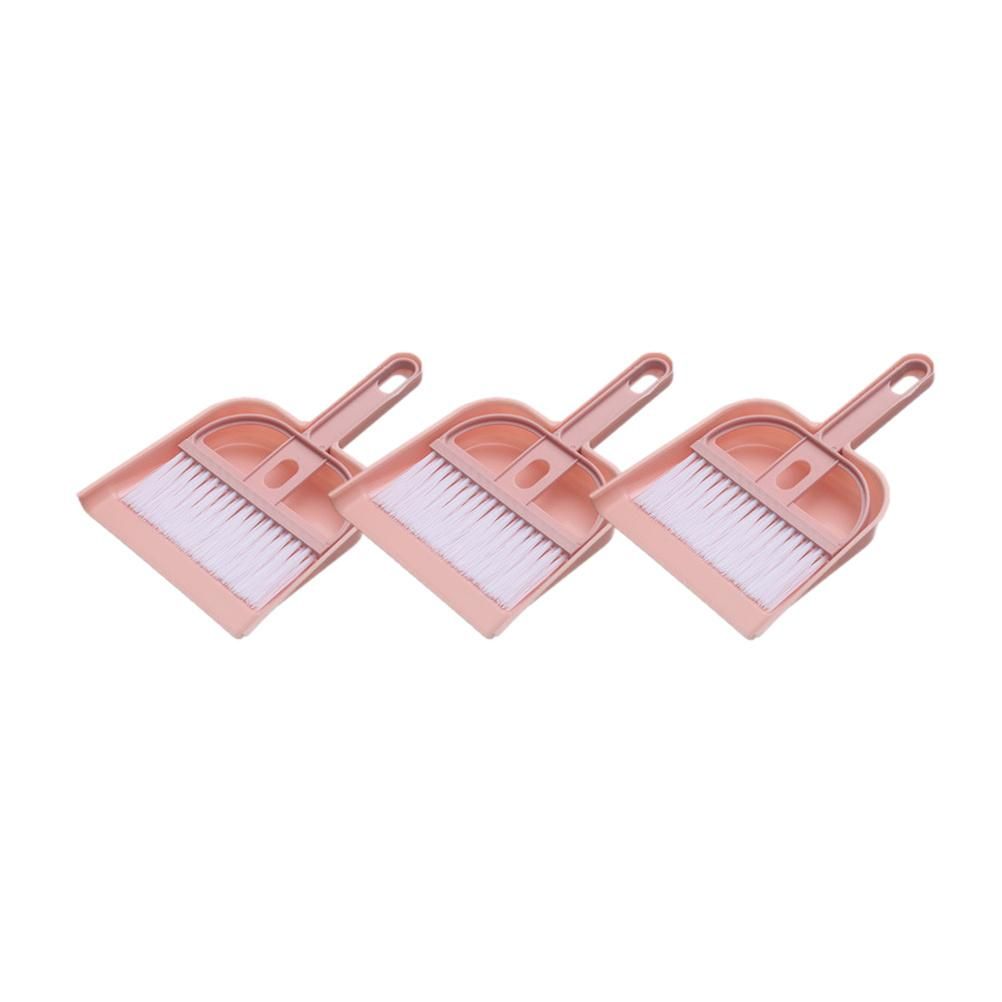Mini Cleaning Brush Small Broom Dustpans Set Desktop Sweeper Desktop Cleaning Tool for Computer Desks Shelves and Wardrobes