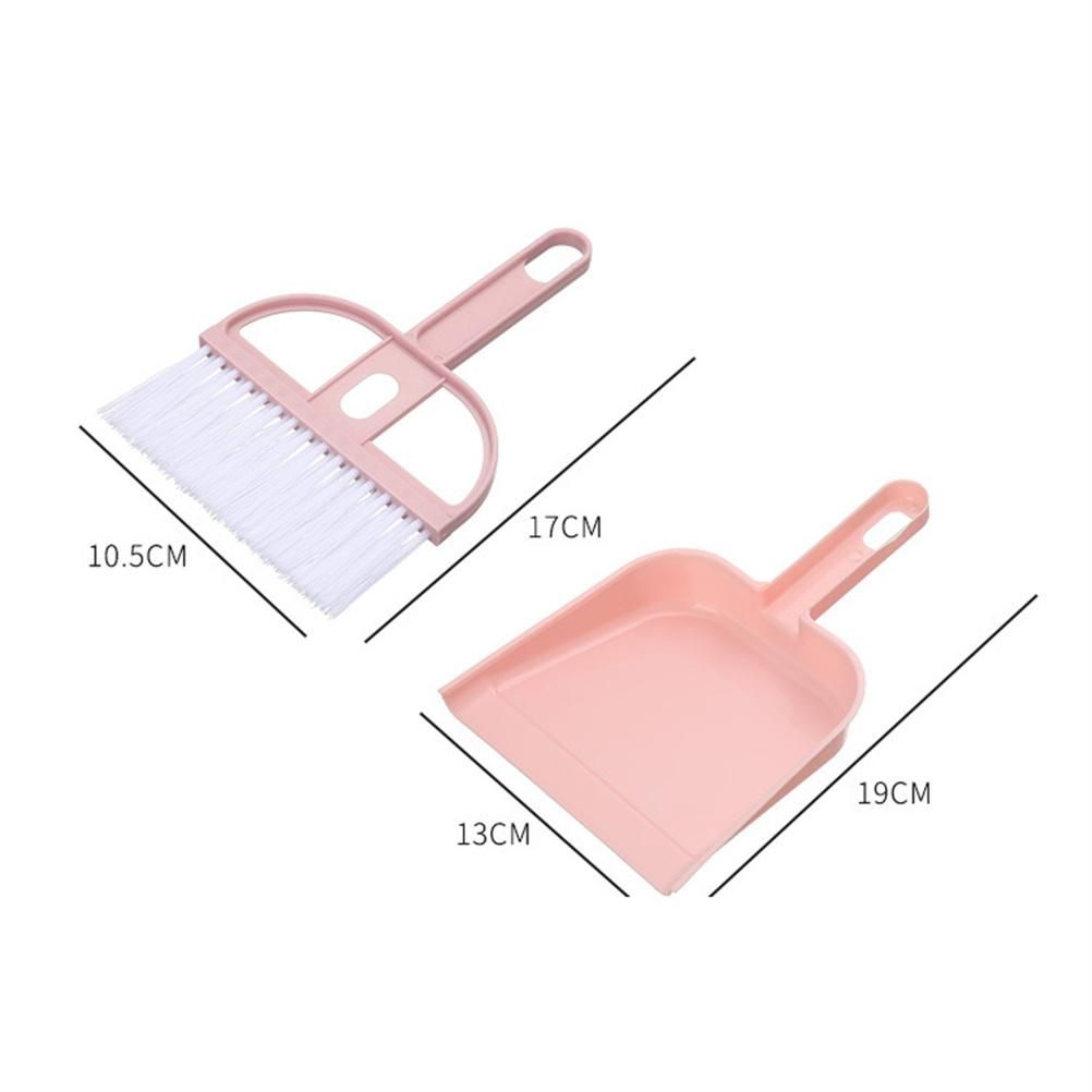 Mini Cleaning Brush Small Broom Dustpans Set Desktop Sweeper Desktop Cleaning Tool for Computer Desks Shelves and Wardrobes