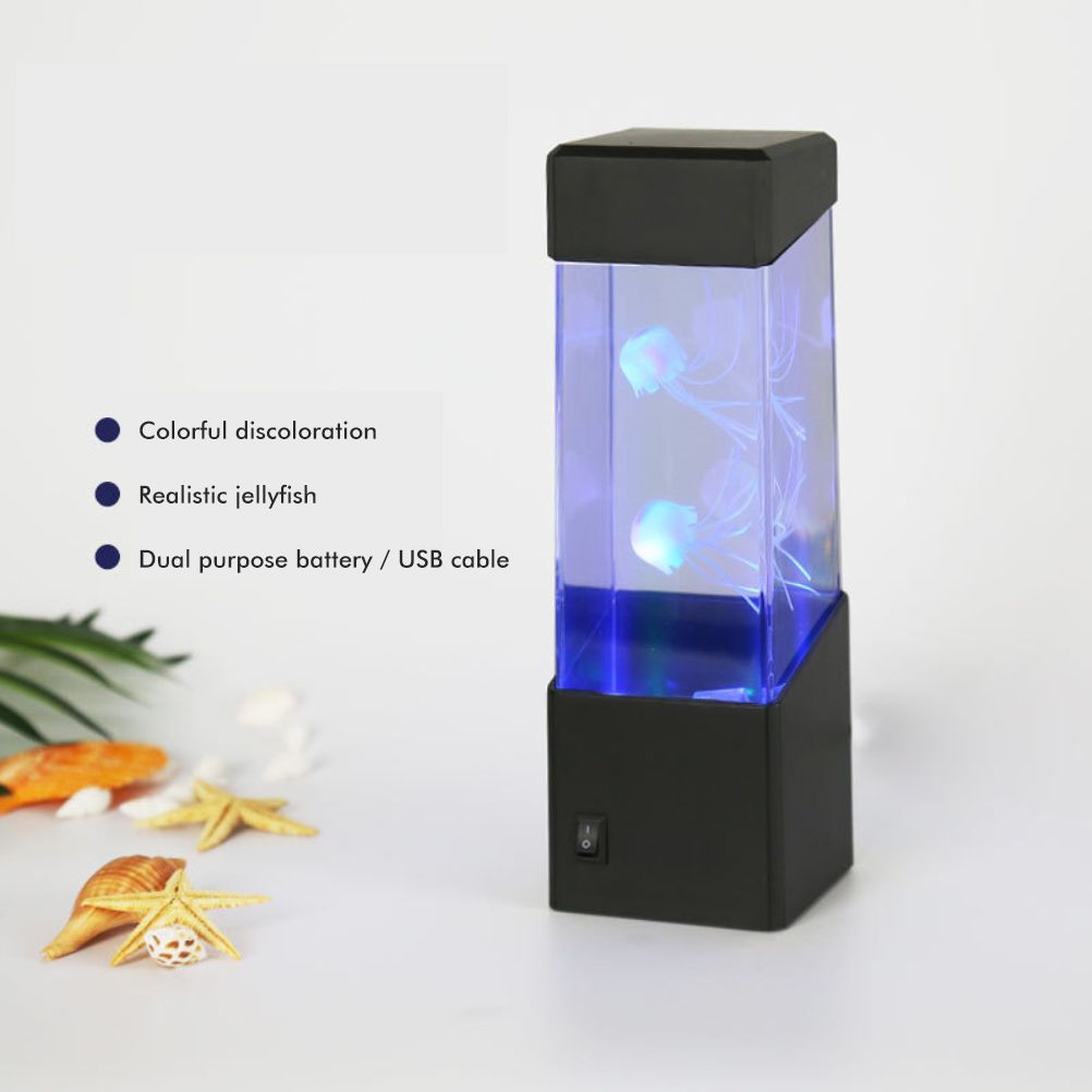 Jellyfish Aquarium Color Changing Simulation LED Jellyfish Fish Tank Home Decorations
