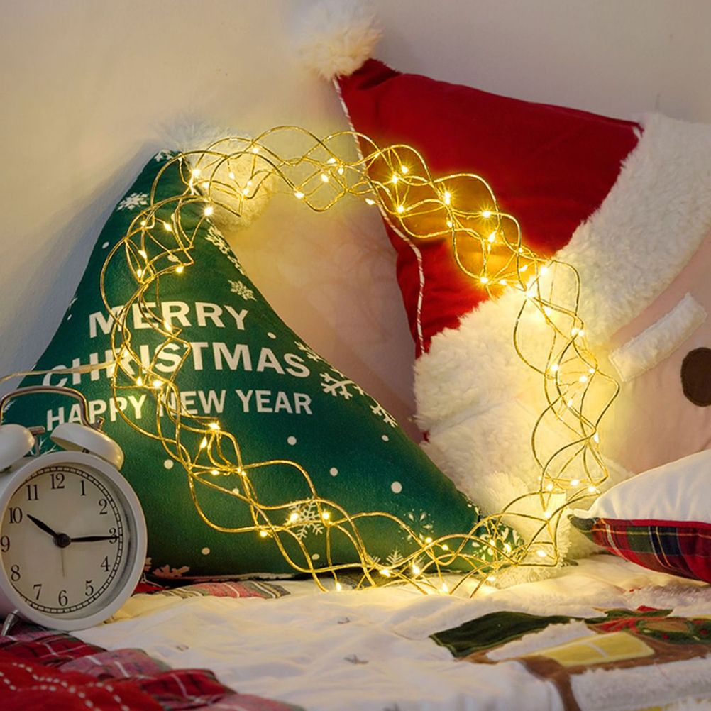 LED String Lights Round Battery Fairy Lights for Home Garden Window Wedding Party Christmas Decoration Indoor Outdoor
