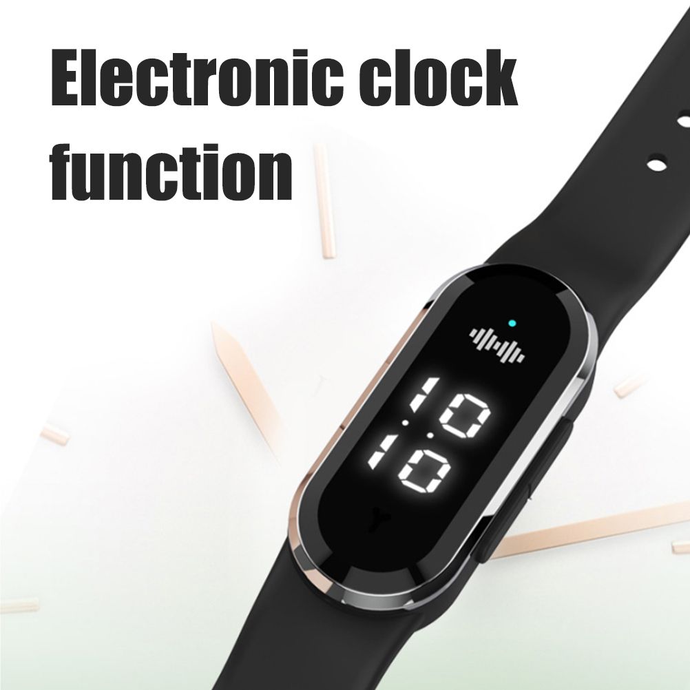 Mosquito Repellent Watch Ultrasonic Mosquito Repellent Bracelet Rechargeable Anti Mosquito Repeller Wristband