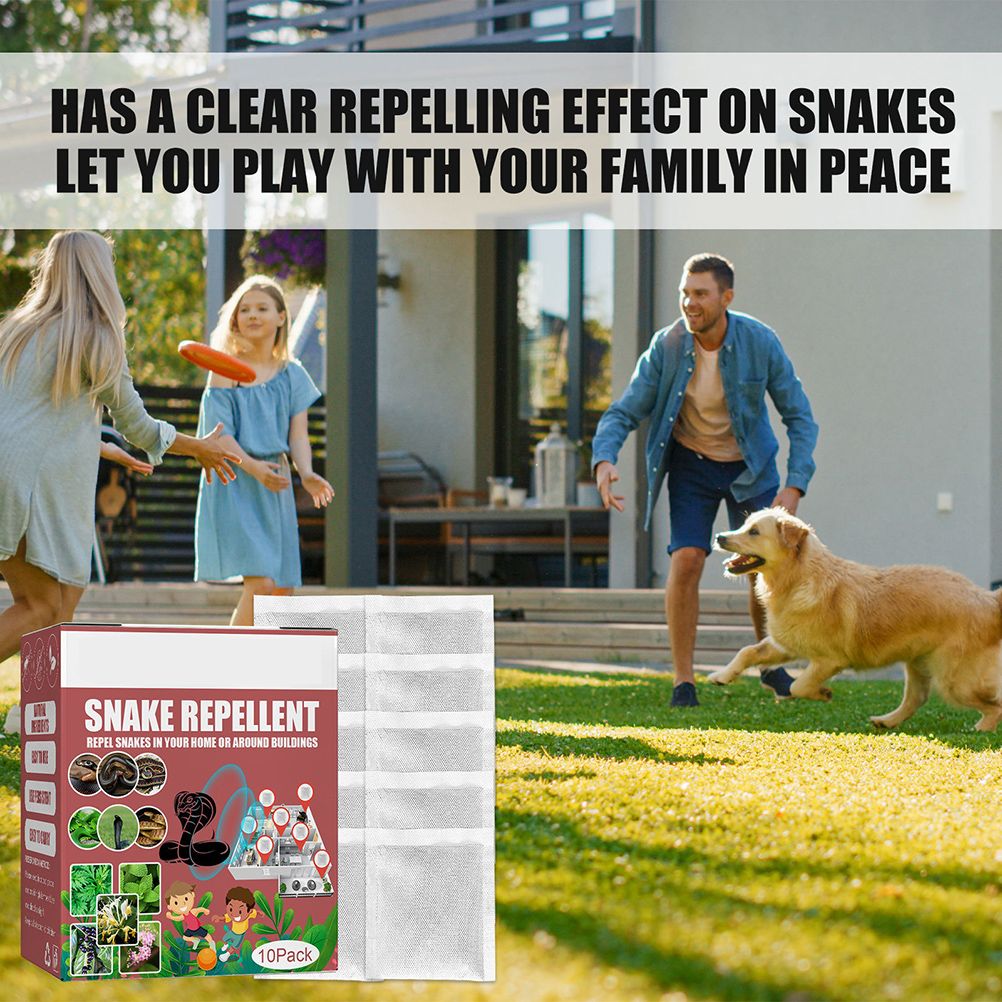 10Pcs Snake Away Repellent for Outdoor Yard Lawn Garden Camping Fishing Adventure