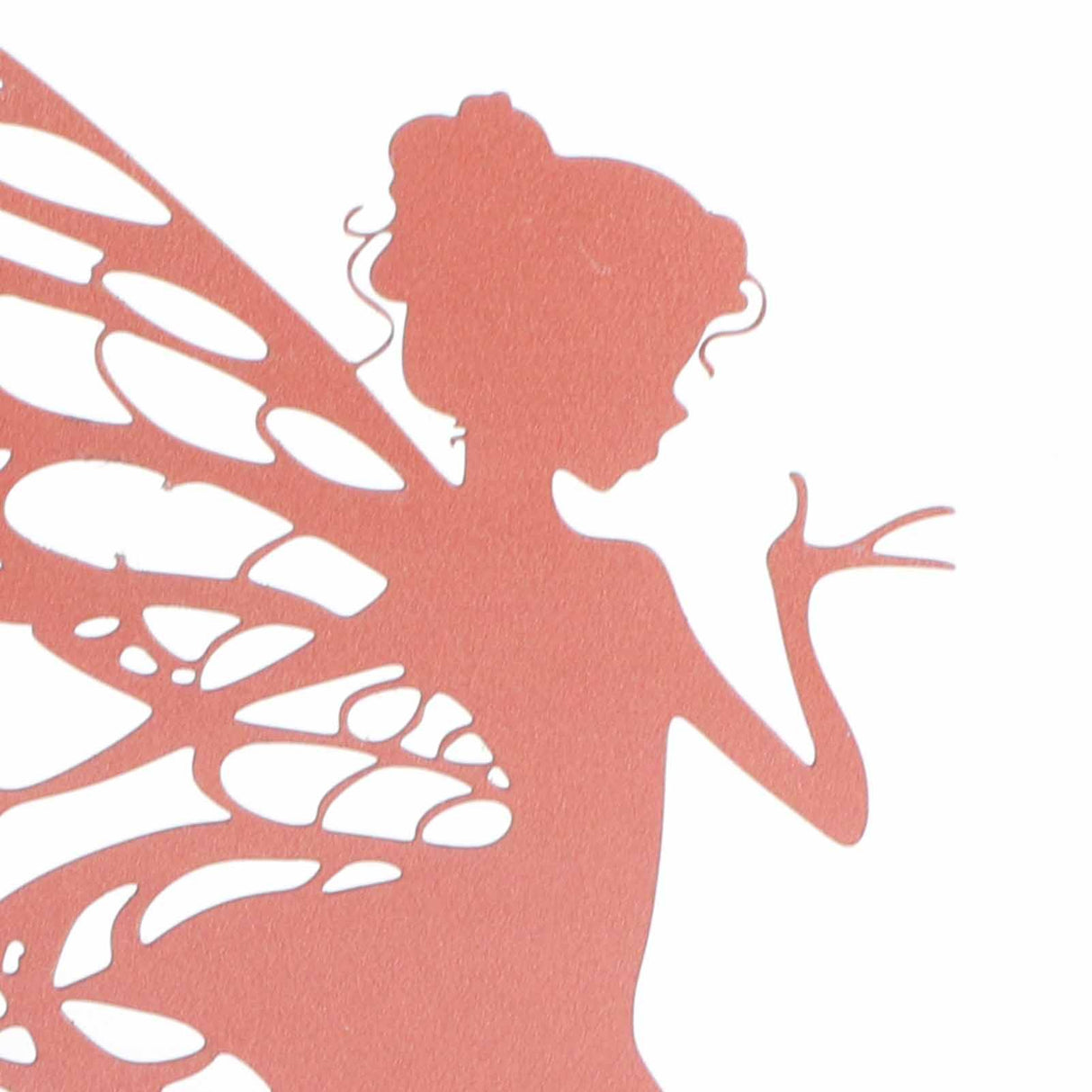 Decorative Garden Stakes Fairy Silhouette Metal Yard Stakes Arts Outdoor Garden Decor Spring Decor