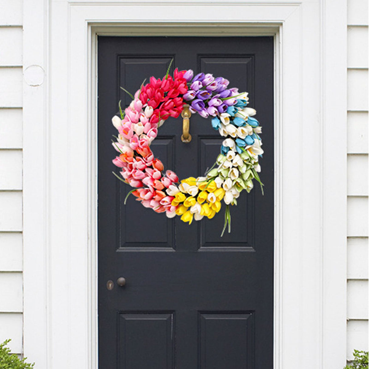 Wreath Simulation Flower Garland Garden Home Decoration