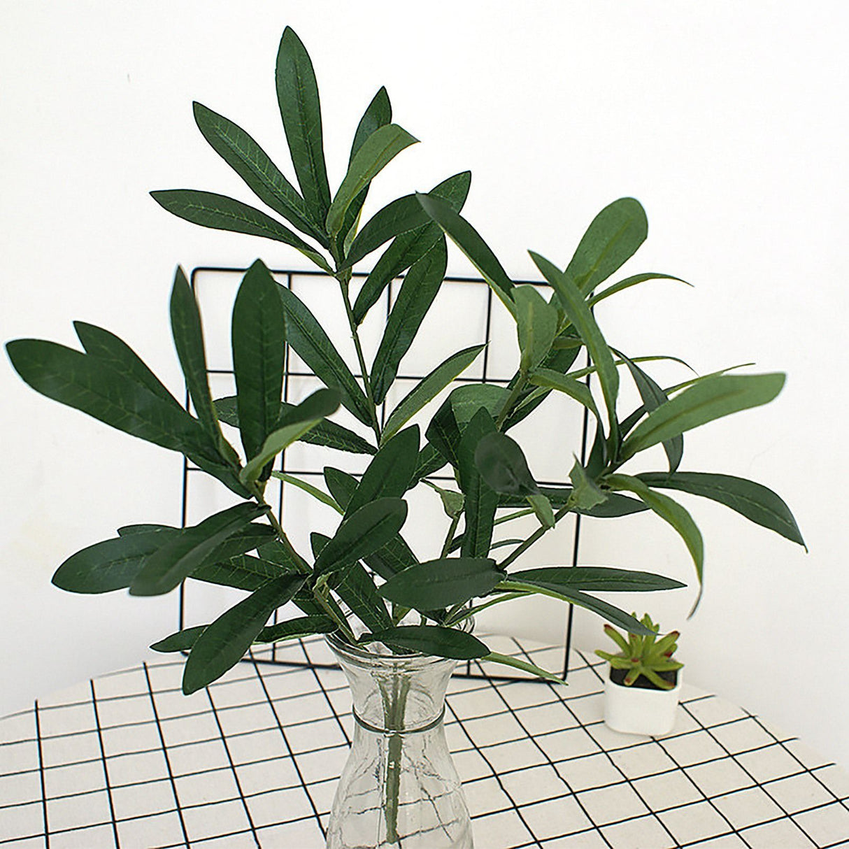Artificial Olive Leaves Decoration Home Leaves Decoration for Wedding Garden