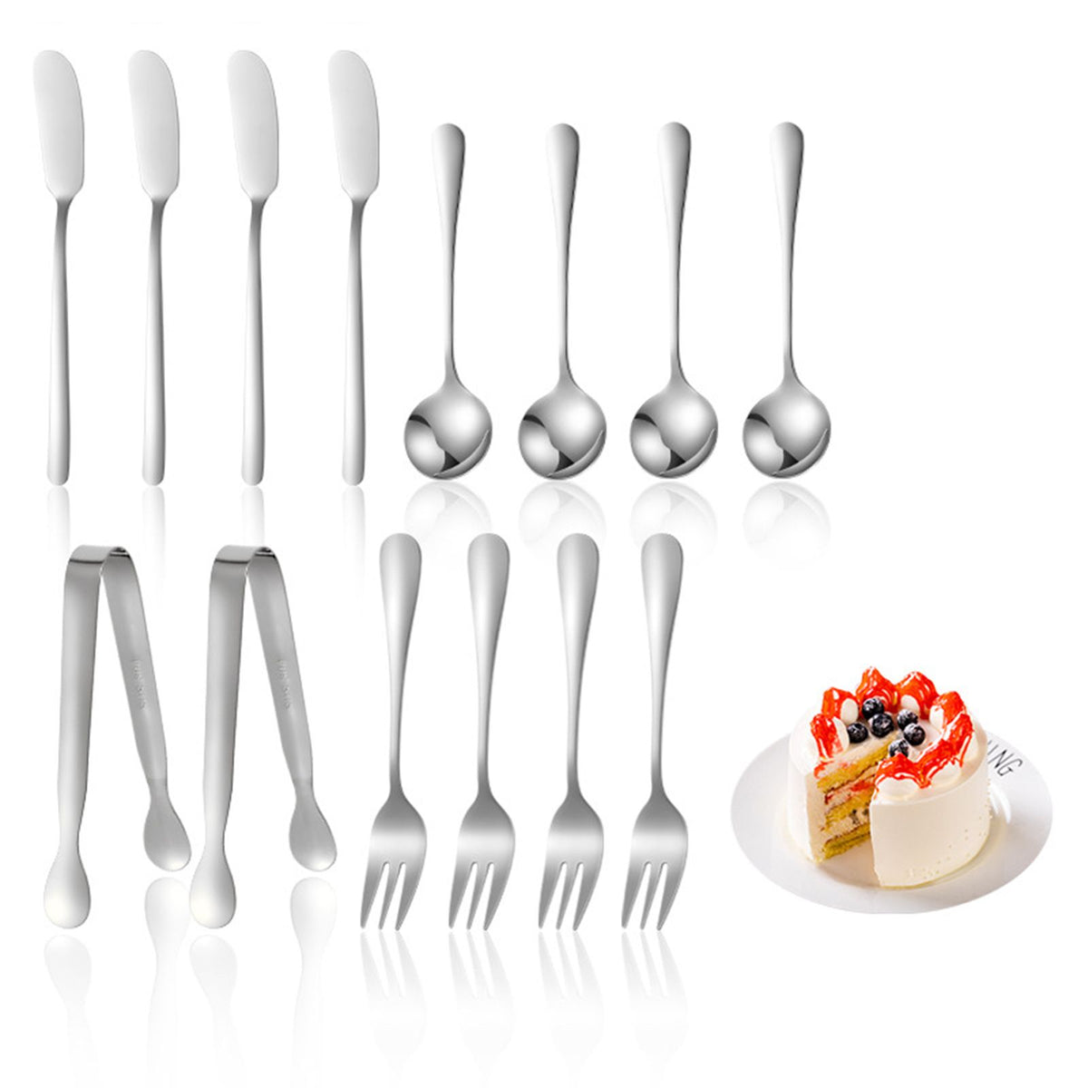 Cheese Tool Set Cheese Butter Spreader Knives Set Stainless Steel Cheese Serving Kit for Desserts Appetizers