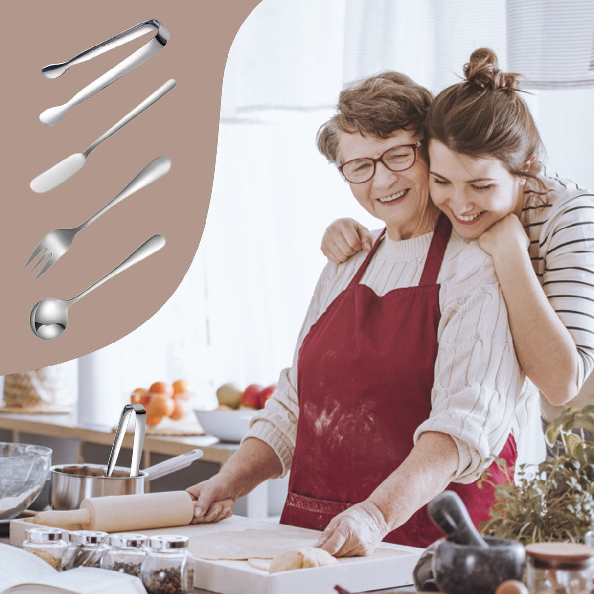 Cheese Tool Set Cheese Butter Spreader Knives Set Stainless Steel Cheese Serving Kit for Desserts Appetizers