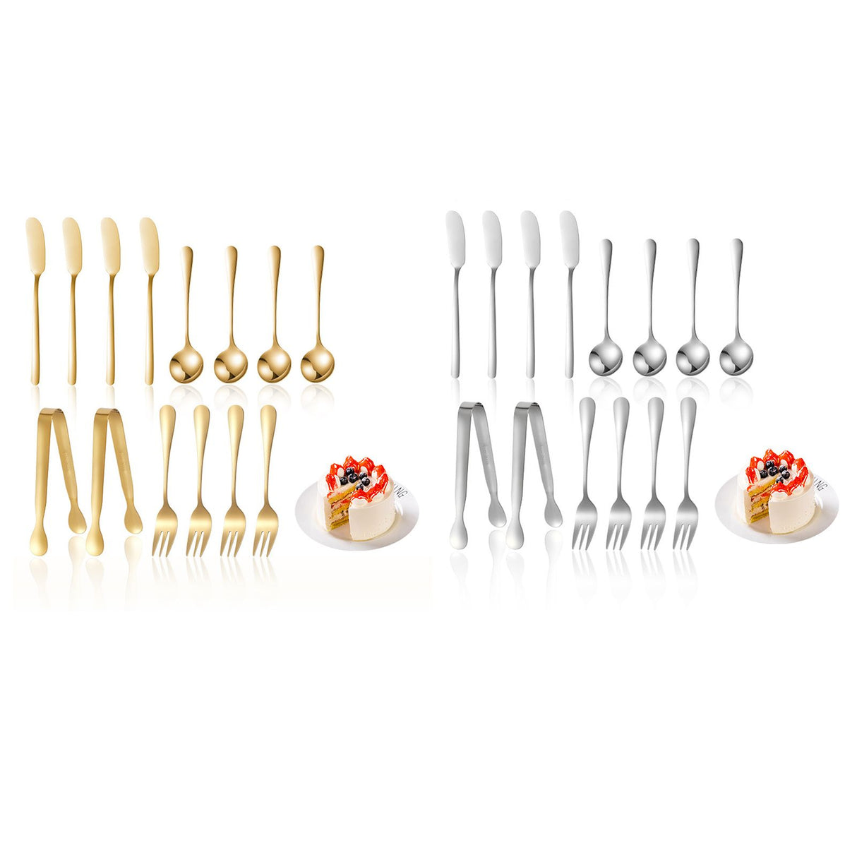 Cheese Tool Set Cheese Butter Spreader Knives Set Stainless Steel Cheese Serving Kit for Desserts Appetizers
