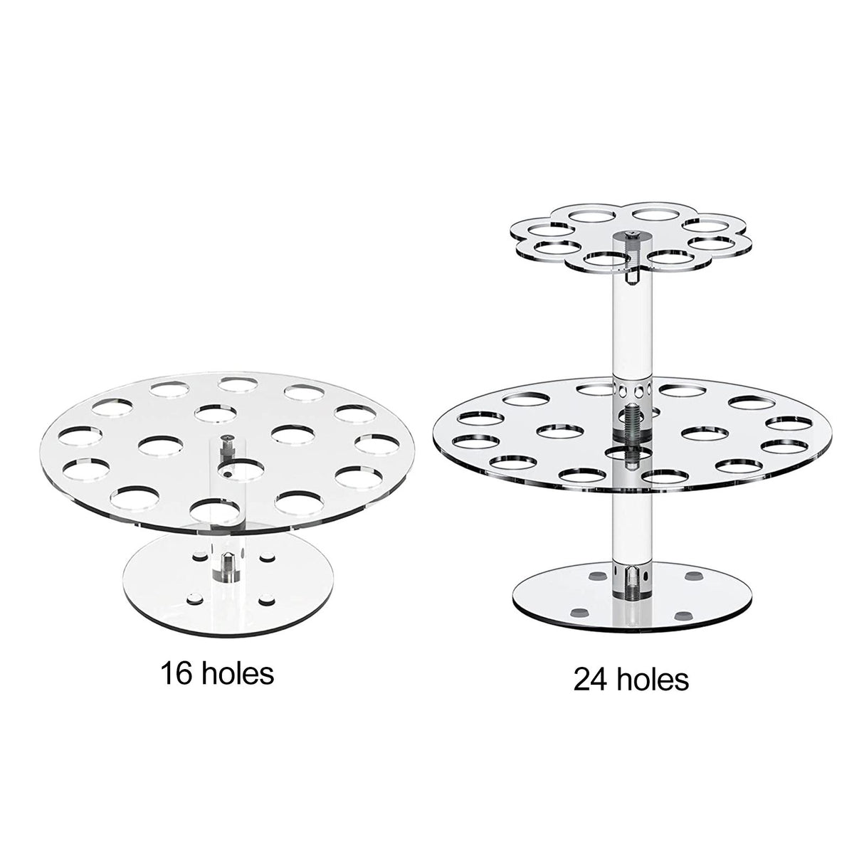 Acrylic Ice Cream Cone Bracket Popcorn Cone Display Rack