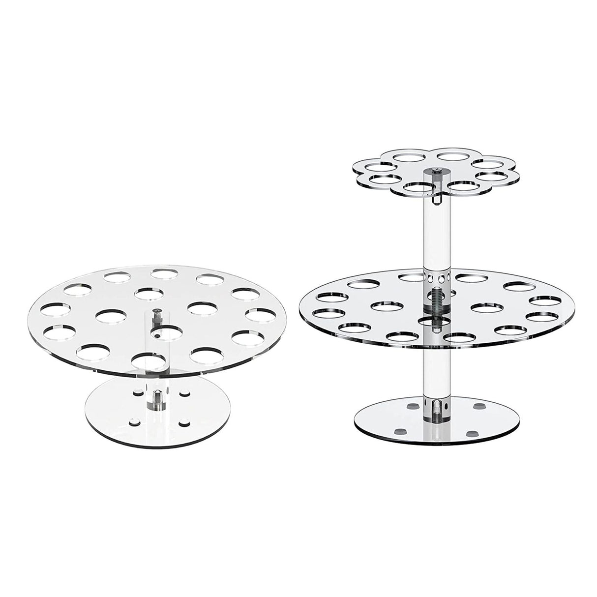 Acrylic Ice Cream Cone Bracket Popcorn Cone Display Rack
