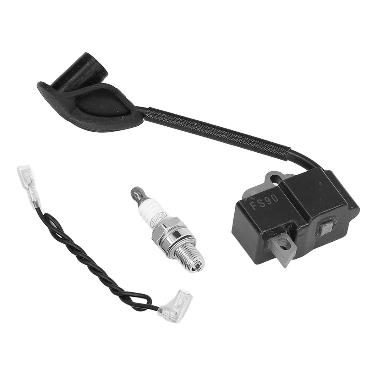 Ignition Coil Module Spark Plug Fit Replacement for STIHL Fs90r Fs110r Fs110 Lawn Mower Trimmer