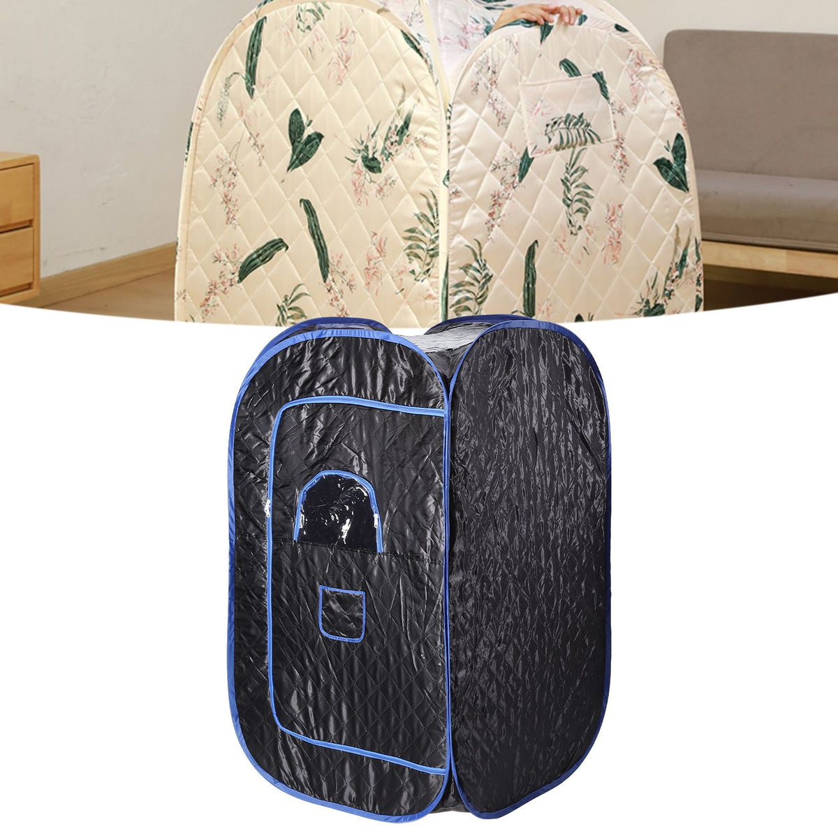 Portable Sauna Box Folding Steam Box Improve Blood Circulation Sauna Tent for Household