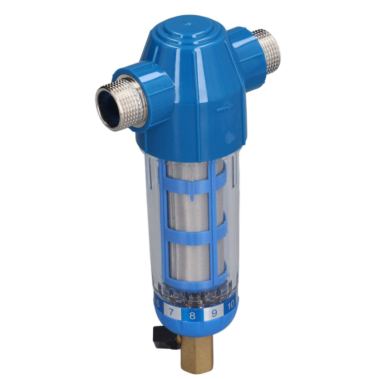 G3/4 External Thread Backwash Filter Sediment Pipe Filter Water Purification Filter for Home Farm