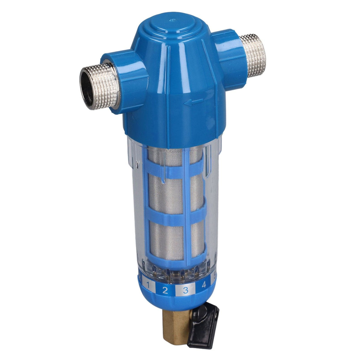 G3/4 External Thread Backwash Filter Sediment Pipe Filter Water Purification Filter for Home Farm