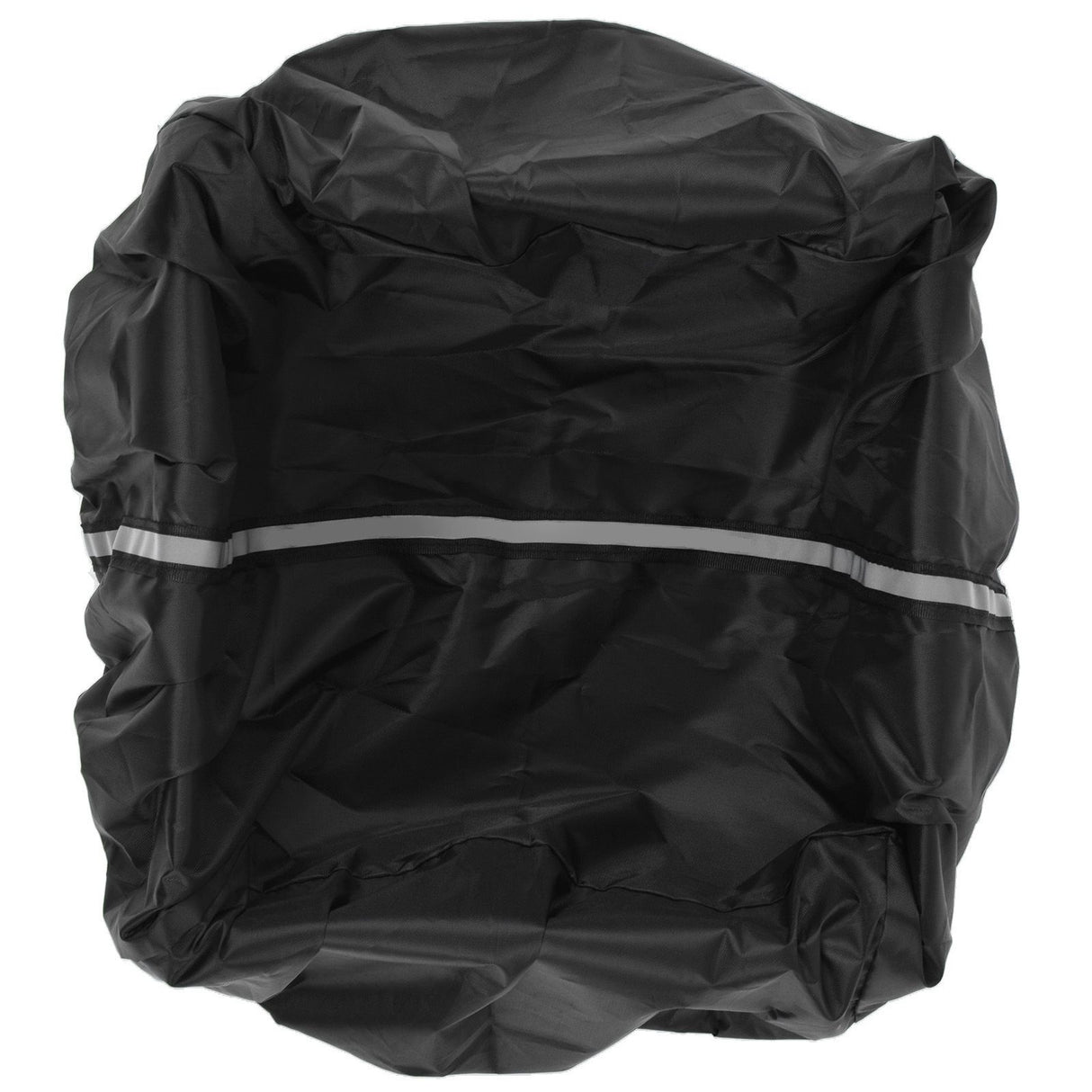 Bike Basket Cover Black Snow Defence Waterproof Dustproof Lightweight Reflect Light Bike Basket Liner