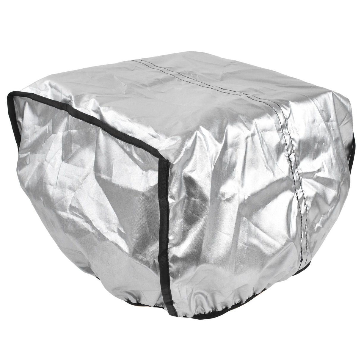 Bike Basket Cover Black Snow Defence Waterproof Dustproof Lightweight Reflect Light Bike Basket Liner