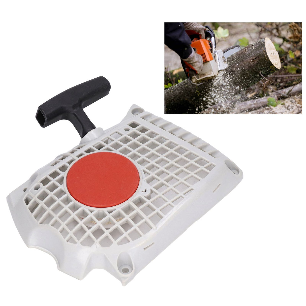Starter Pull Plate Recoil Starter Pull Start Assembly for Steele MS261 MS261C MS271 MS271C MS291 MS291C Chain Saw
