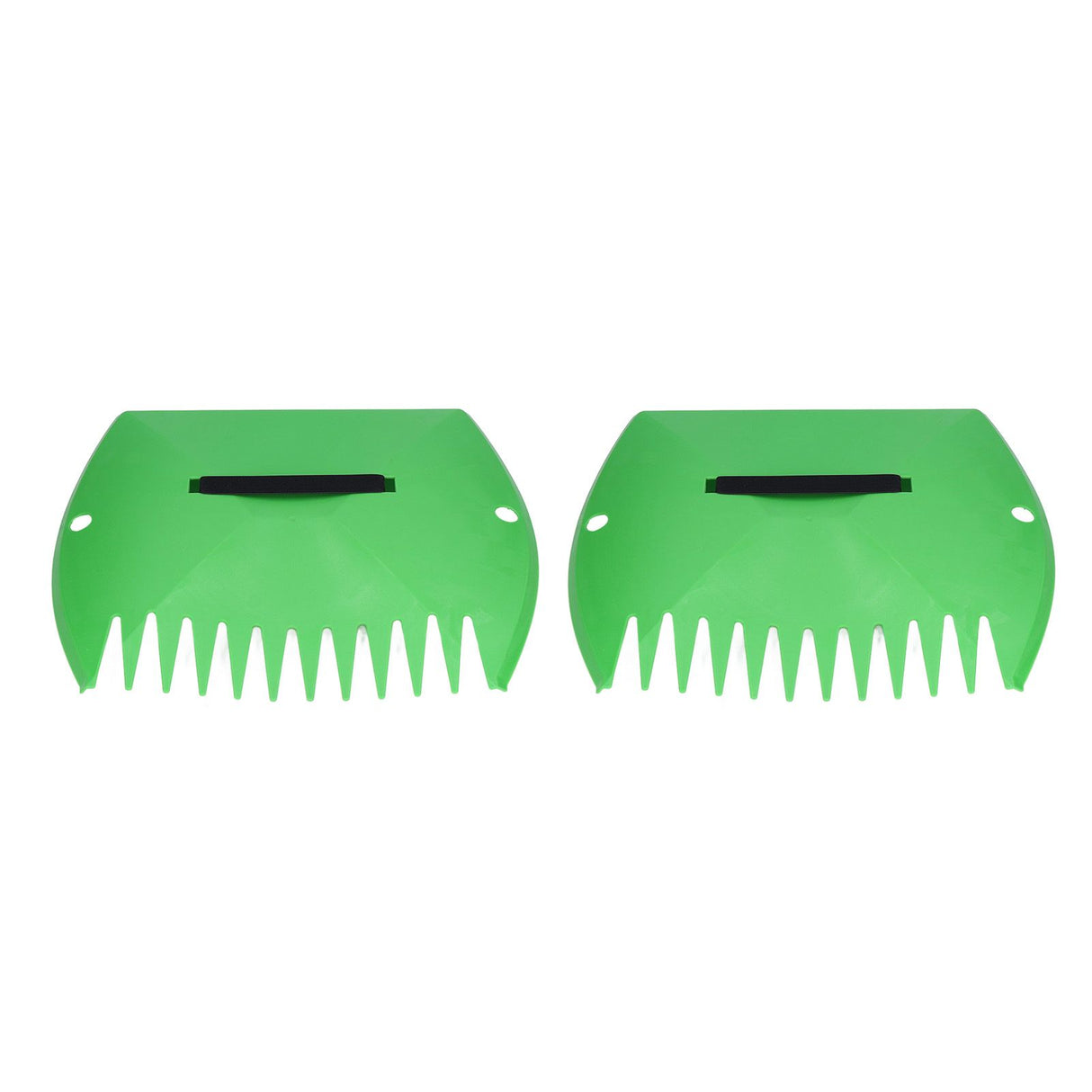 Gardenised Pair of Leaf Scoops Easy to Clean Save Time Leaf Scoops Hand Rakes for Garden and Yard