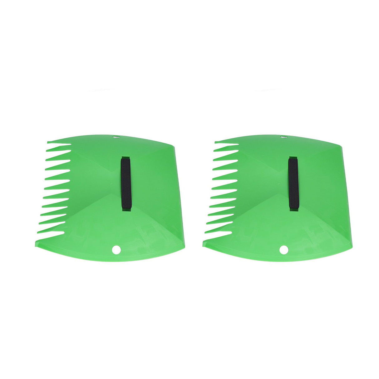 Gardenised Pair of Leaf Scoops Easy to Clean Save Time Leaf Scoops Hand Rakes for Garden and Yard
