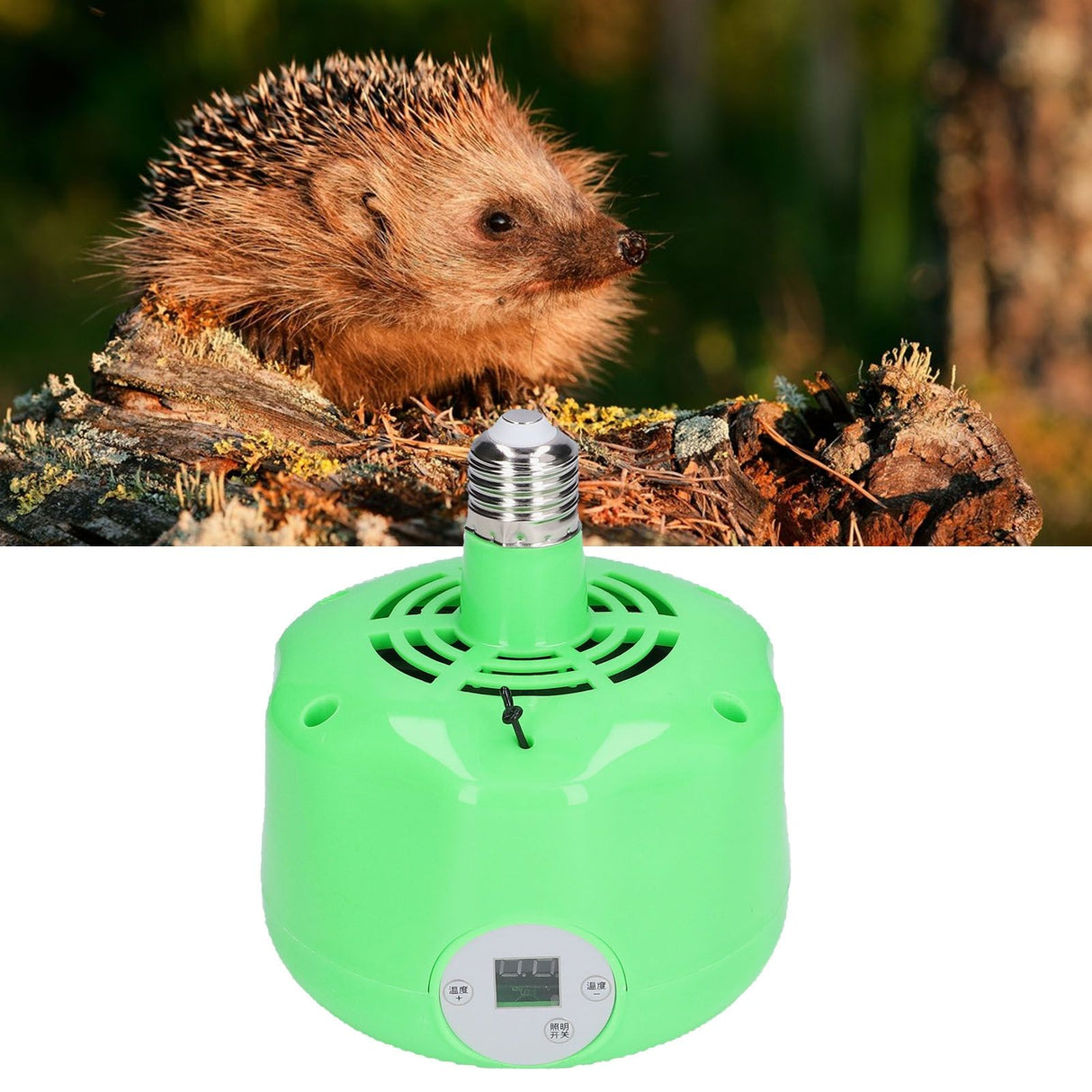 E27 Heating Lamp Adjustable Thermostatic Control Farm Warm Light for Chicken Piggy Poultry 220V