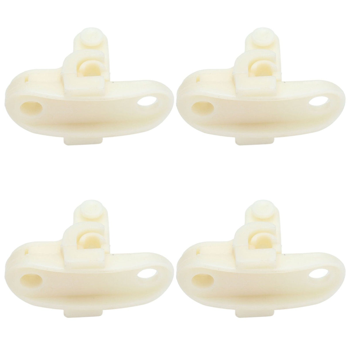 15pcs Greenhouses Pulley Plastic White Durable Ventilator Pulley Wheel for Agriculture Livestock Farms Greenhouses